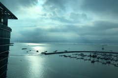 View across Shenzhen Bay toward Hong Kong